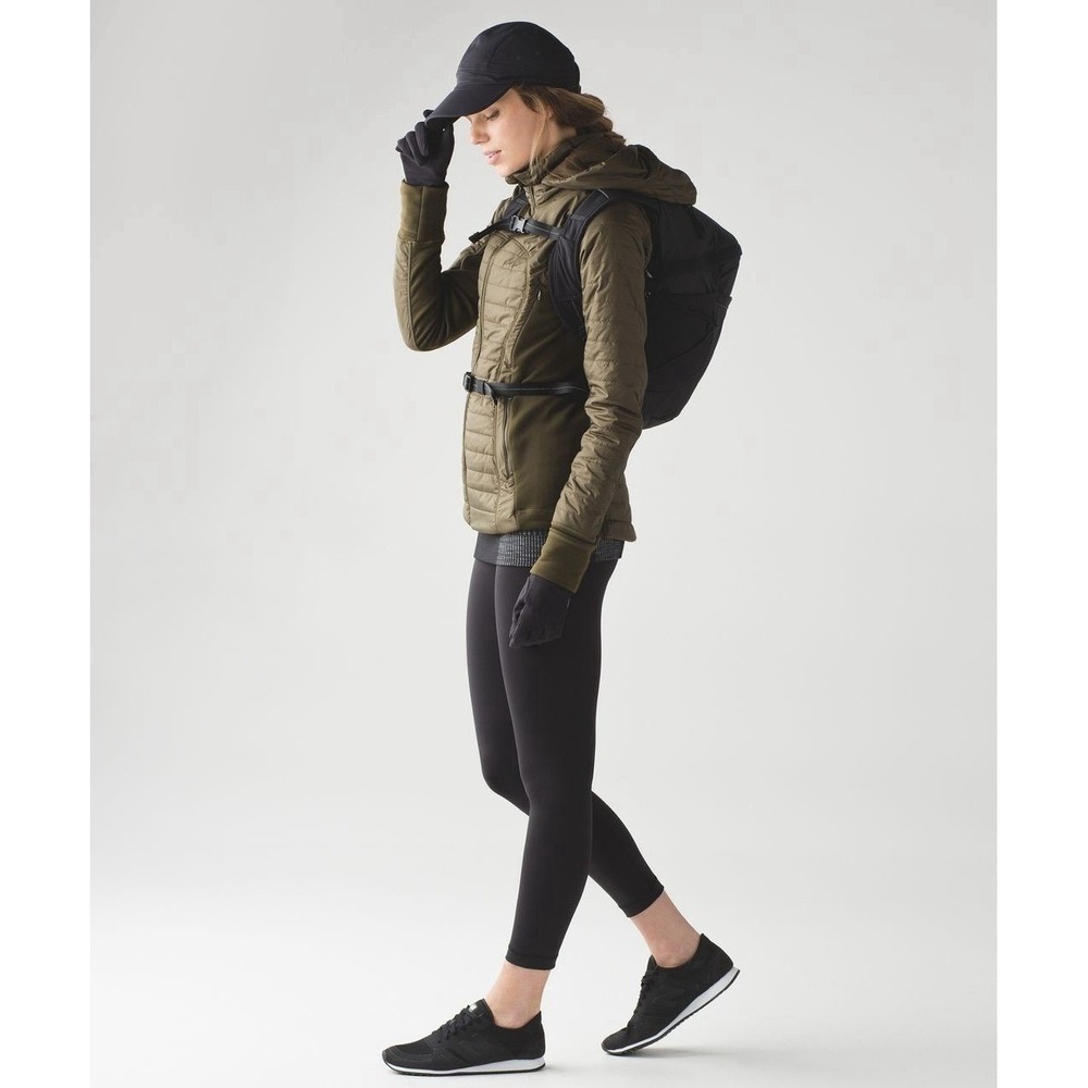 $228 Lululemon First Mile Jacket Military Green Size 4